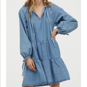 H&M Light Denim Dress